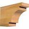 Ekena Millwork Mediterranean Rough Sawn Rafter Tail, Western Red Cedar, 6"W x 12"H x 18"L RFT06X12X18MED00RWR - alternate 1